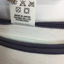  BARNS バーンズ 日本製 コットン 長袖Tシャツ IOWA Mサイズ_画像4