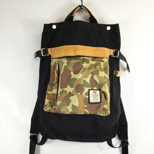 AS2OV アッソブ HI DENSITY CORDURA NYLON 2WAY BACK PACK / バックパック