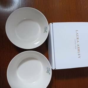 LAURA ASHLEY ローラアシュレイ ペアボウルセット（ LA40-79）2個入り×2箱 計4個  箱付き 新品,未使用品の画像2