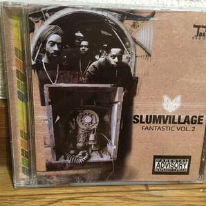SLUM VILLAGE - FANTASTIC, vol.2 中古CD BARAK ENTERTAINMENT Jazzy Jeff Q-Tip D'Angelo Busta Rhymes Kurupt Pete Rock Commonの画像1
