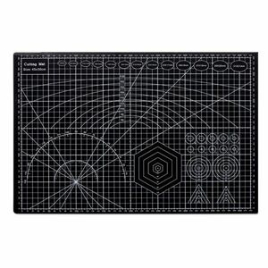 *A3| cutter mat | black |* large size / both sides printing / hand made / handcraft / work / handicrafts / cutting mat / black [ anonymity delivery every day shipping ]