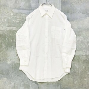 ◆お洒落な逸品◆LANVIN/ランバン　ワイシャツ 長袖 ホワイト 170 K58 ｃ2381 Yシャツ ドレスシャツ シャツ