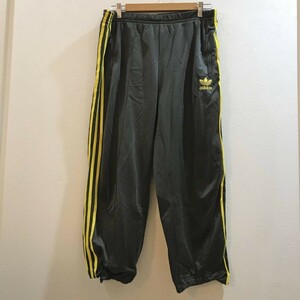 90ｓ◆トレフォイル　三つ葉◆Ｌ◆お洒落な逸品◆ADIDAS/アディダス ジャージ パンツ サッカー グレー メンズ L ON1256