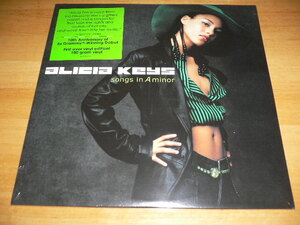 ☆R&B~ネオ・ソウルのスタイルALICIA KEYS のデビュー作にしてグラミー賞5冠受賞の大名盤。SONGS IN A MINOR 2LP(180G) アリシア・キーズ