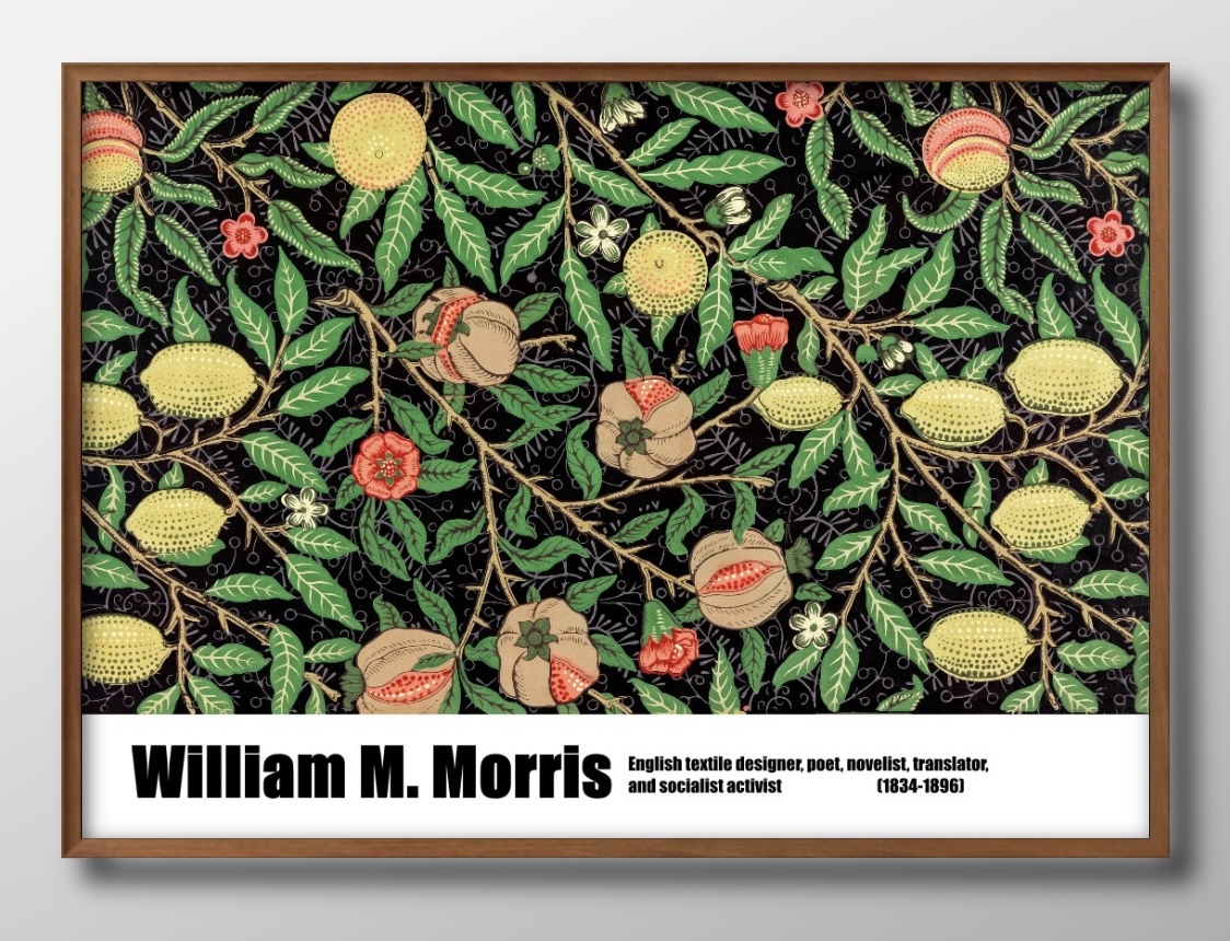 1-10282 ■ Free shipping!! A3 poster William Morris Nordic/Korean/painting/illustration/matte, Housing, interior, others