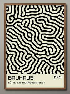 8479■送料無料!!A3ポスター『バウハウス BAUHAUS』北欧/韓国/絵画/イラスト/マット