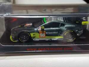 新品 1/43 スパーク SPARK Aston Martin Vantage GTE AMR Champion Endurance Trophy LMGTE AM 2017 P.Dalla Lana P.Lamy M.Lauda #98