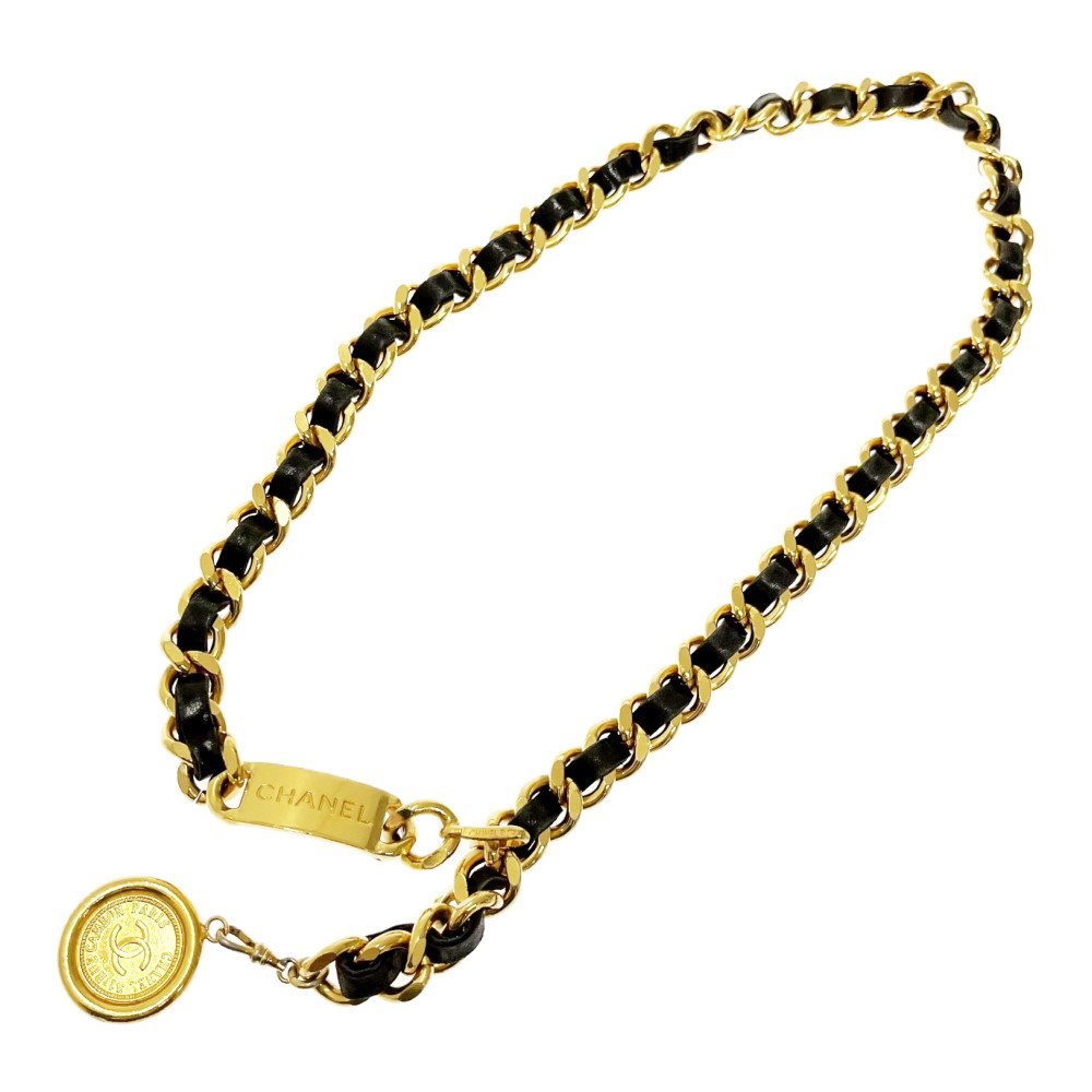 箱付き】CHANEL アクセサリー チェーンベルト ウエストチェーン-