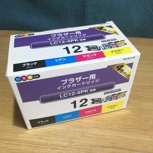 ブラザー　互換 インクカートリッジ LC12-4PK 未使用未開封