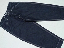 美品KEYキーxRAGEBLUEレイジブルーCroppedDenimPainterPantsクロップドデニムペインターパンツM濃紺インディゴ_画像4