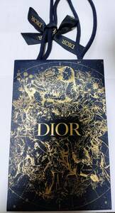 ChristianDior　DIOR　クリスチャンディオール　ディオール　ショッパー　紙袋　2022クリスマス限定　Xmas