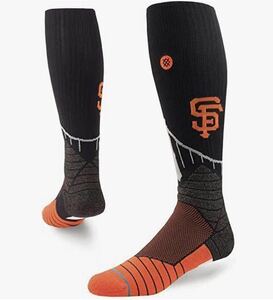 【日本未発売】STANCE DIAMOND PRO OTC スタンス MLB サンフランシスコジャイアンツ 野球専用ソックス 27～30㎝ 黒 オレンジ 靴下 新品