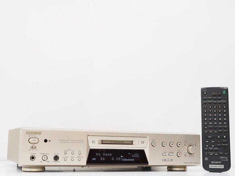 激安通販の 【美品】SONY MDS-JE770 MDデッキ ミニディスクデッキ