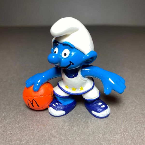 Smurf スマーフ PVCフィギュア　バスケットボール　マクドナルド