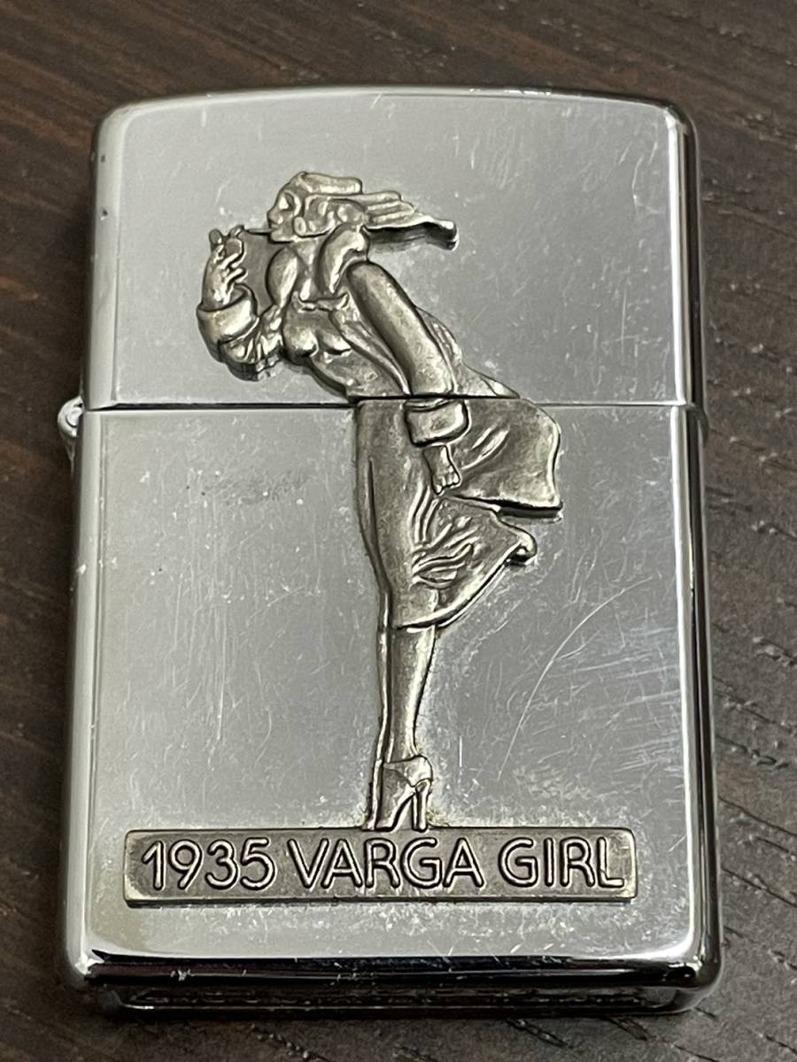 Zippo/ライター/1935 VARGA GIRL/シルバー | signalstationpizza.com
