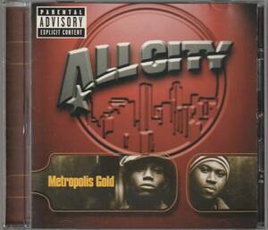 中古CD■HIPHOP■ALL CITY／Metropolis Gold／1998年■Pete Rock, DJ Premier, Onyx, Artifacts, Black Moon, Group Home, Mobb Deep