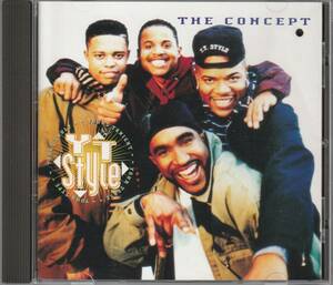 中古CD■R&B/SOUL■Y.T. STYLE／The Concept／1993年■Levert, Basic Black, Me-2-U, Brik Citi, II Close, Riff, Motif, Four Sure