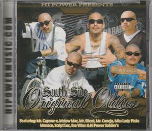 新古CD■HIPHOP/G-RAP■South Side Original Oldies／2009年■チカーノ, Mr. Capone-E, Malow Mac, Miss Lady Pinks, Conejo, Mr Silent