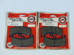 SBS brake pad CBX400VF4002 collection set unused goods 