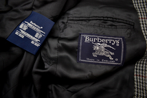 L-2095★美品★Burberrys バーバリー★秋冬 ツイード 90s 英国 イングランド製 ヴィンテージ チェック テーラードジャケット ブレザー S 46_画像2