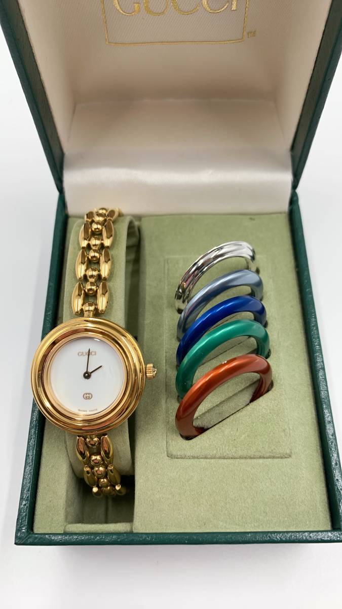 ヤフオク! -「gucci グッチ チェンジベゼル」の落札相場・落札価格