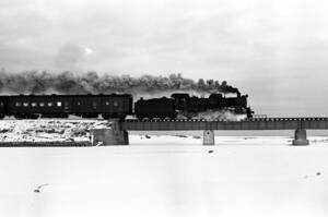 飾って楽しむ鉄道写真（去りゆく蒸気機関車：釧網本線 ） NO.63500014