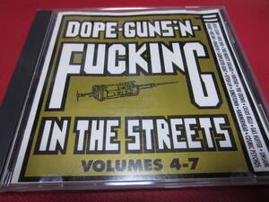 VA / Dope Guns and Fucking in the Streets Vol. 4-7 ★Lubricated Goat/Mighty Ceasars/Helmet/Gas Huffer/Jonestown/Crows/Jesus Lizard