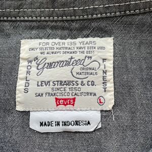 リーバイス シャンブレーシャツ ウエスタンシャツ Levi's デニムシャツ 長袖シャツ Levi''s シャツ LEVI'S デニム 135周年 ヴィンテージ