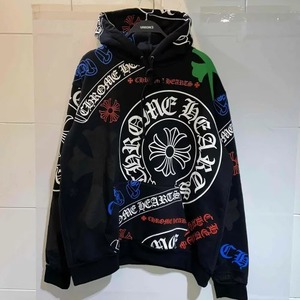 CHROME HEARTS STENCIL HOODIE XLサイズ クロムハーツ ステンシルフーディー パーカー