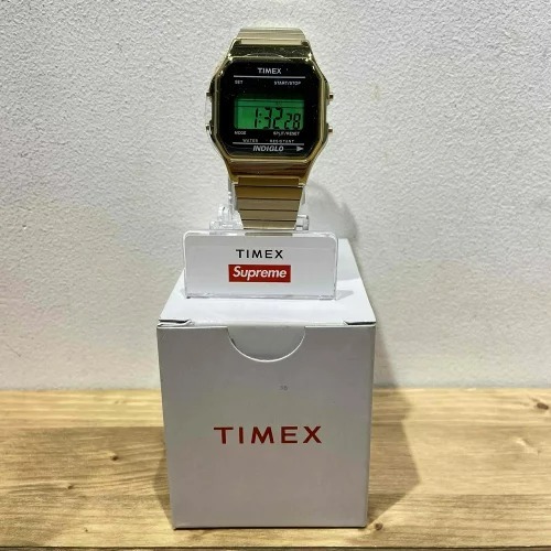 supreme 19aw タイメックス timex ゴールド 新品未開封-