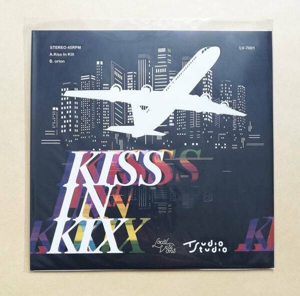 [送料無料]【新品未使用】 Tsudio Studio / Kiss In KIX (Long Flight Version)/ Orion 7インチアナログレコード EP 限定盤