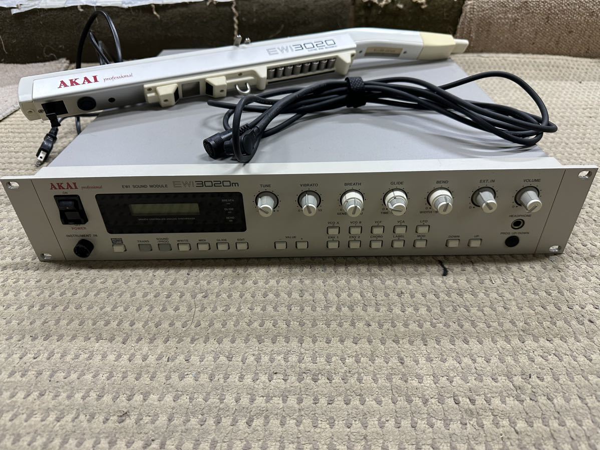 AKAI EWI3030m EWI3020 アナログ音源モジュール ウインドシンセ