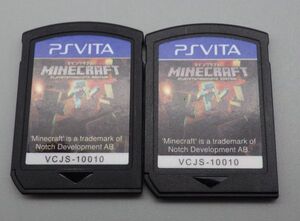 ●PS VITA MINE CRAFT 2点セット マインクラフト マイクラ ヴィータ Play Station ゲーム