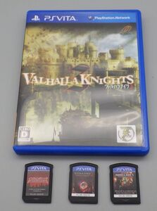 ●PS VITA ソフト 4点 まとめ セット SONY Play Station マインクラフト ヴァルハラナイツ3 等 ゲーム
