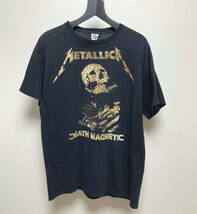 METALLICA メタリカ DEATH MAGNETIC World Tour Lサイズ DELTAボディ 00s ビンテージ_画像6