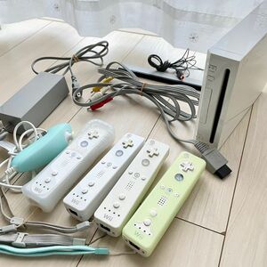 【6点セット】任天堂 Wii 本体 リモコン ヌンチャク セット