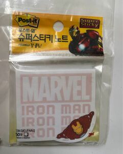 MARVEL 日本未発売　アイアンマンポストイット　強粘着　