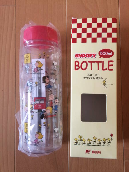 スヌーピーSNOOPYオリジナルボトル500ml 未使用新品 送料込b