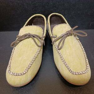 timela(DI MELLA) Italy made deck shoes green UK7