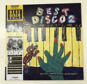 BEST DISCO VOL.2 [LP] 　[送料無料] 帯あり