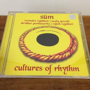 インド音楽　打楽器　タブラ　ＣＤ　ラヴィンドラ・ラジャバット　cultures of rhythm - SUM