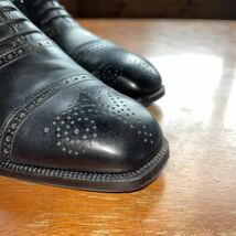 【稀少 BESPOKE 6-EYELET ブリティッシュトラッド】GEORGE CLEVERLEY LONDON ジョージ・クレバリー 7E程度/JOHN LOBB,EDWARD GREENで7E対応_画像7