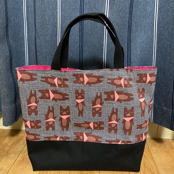 SALE*最終*R.made*ドナ・ウィルソン*ハンドメイド*トートバッグ*M