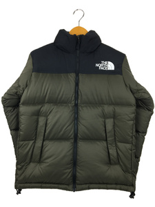 THE NORTH FACE◆NUPTSE JACKET_ヌプシジャケット/S/ナイロン/KHK/ND91841