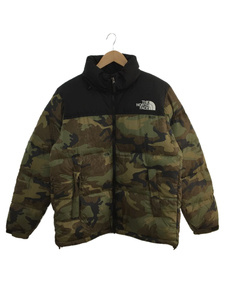 THE NORTH FACE◆ダウンジャケット/LL/ナイロン/マルチカラー/カモフラ/22AW/Novelty Nuptse jacket