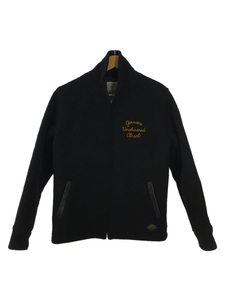 CLUCT◆SPORTS JACKET/ジャケット/M/ウール/BLK