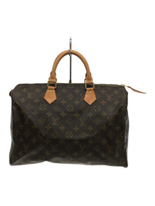 LOUIS VUITTON◆スピーディ35/ボストンバッグ/PVC/BRW/総柄/M41107/SP1924