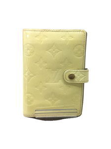 LOUIS VUITTON◆アジェンダPM_モノグラム・ヴェルニ_WHT/R21010/CA0036/エナメル/WHT/レディース