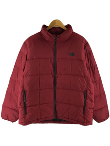 THE NORTH FACE◆ダウンジャケット/XL/ナイロン/RED