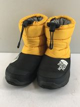 THE NORTH FACE◆ショートブーツ/22cm/YLW/PVC_画像2